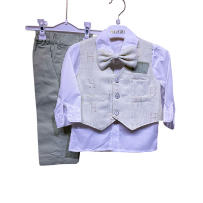 Formal shirt-pant with koti